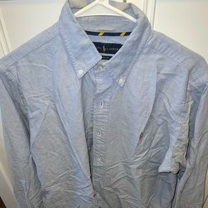 Ralph Lauren Blue Dress Shirt Medium